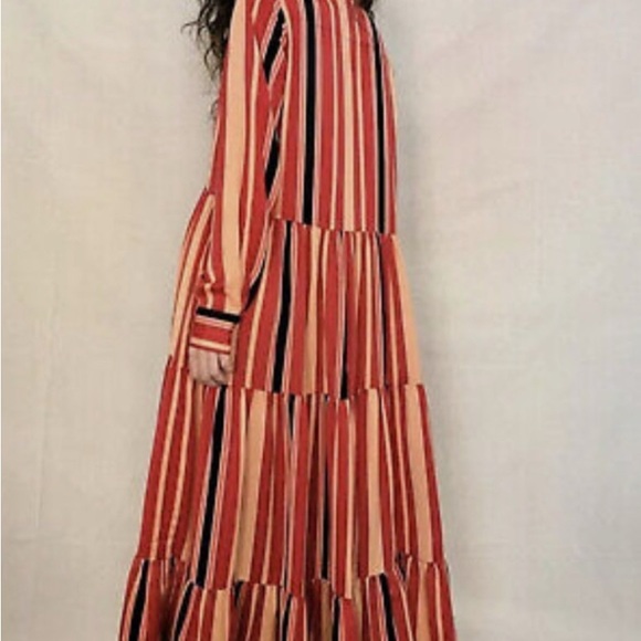 NWOT Free People Medina Striped Maxi Dress - Picture 3 of 16